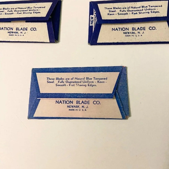 Vintage City Razor Blades Double Edge USA Lot of 5 - Picture 4 of 16